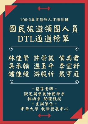 109-2國民旅遊領團人員DTL通過榜單圖片(另開新視窗)